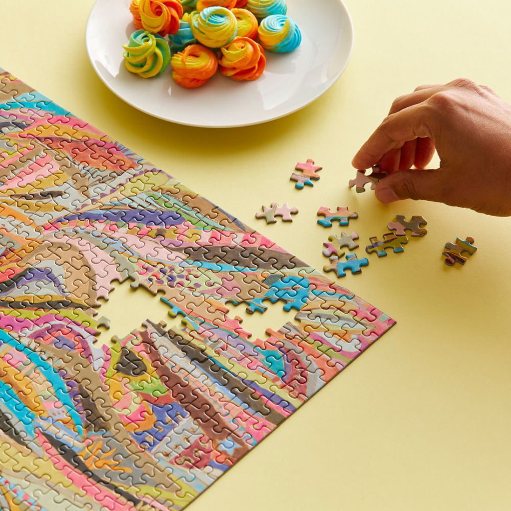 Werkshoppe 49x67.6cm Majestic Lion Kids Jigsaw Puzzle w/ Inserts 13y+ (1000 Pieces) — image 4