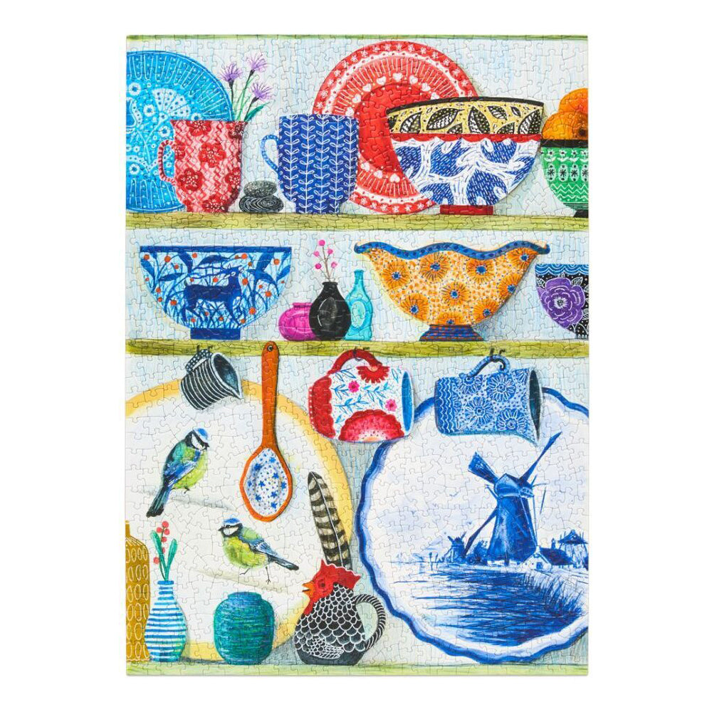 Werkshoppe 49x67.6cm Kitchen Dresser Jigsaw Puzzle w/Inserts 13y+ (1000 Pieces) — image 3