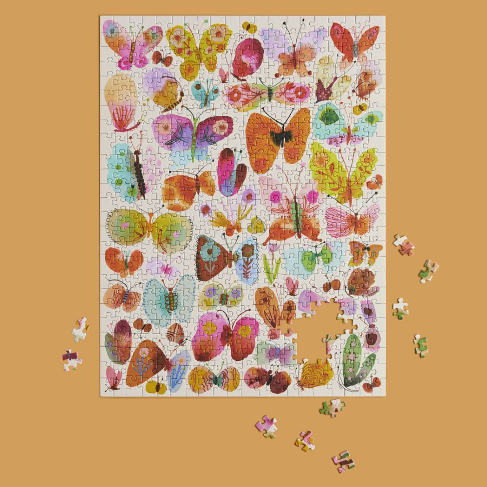 Werkshoppe 45.7x61cm Belize Butterflies Jigsaw Puzzle w/Inserts 13y+ (500 Pieces) — image 4