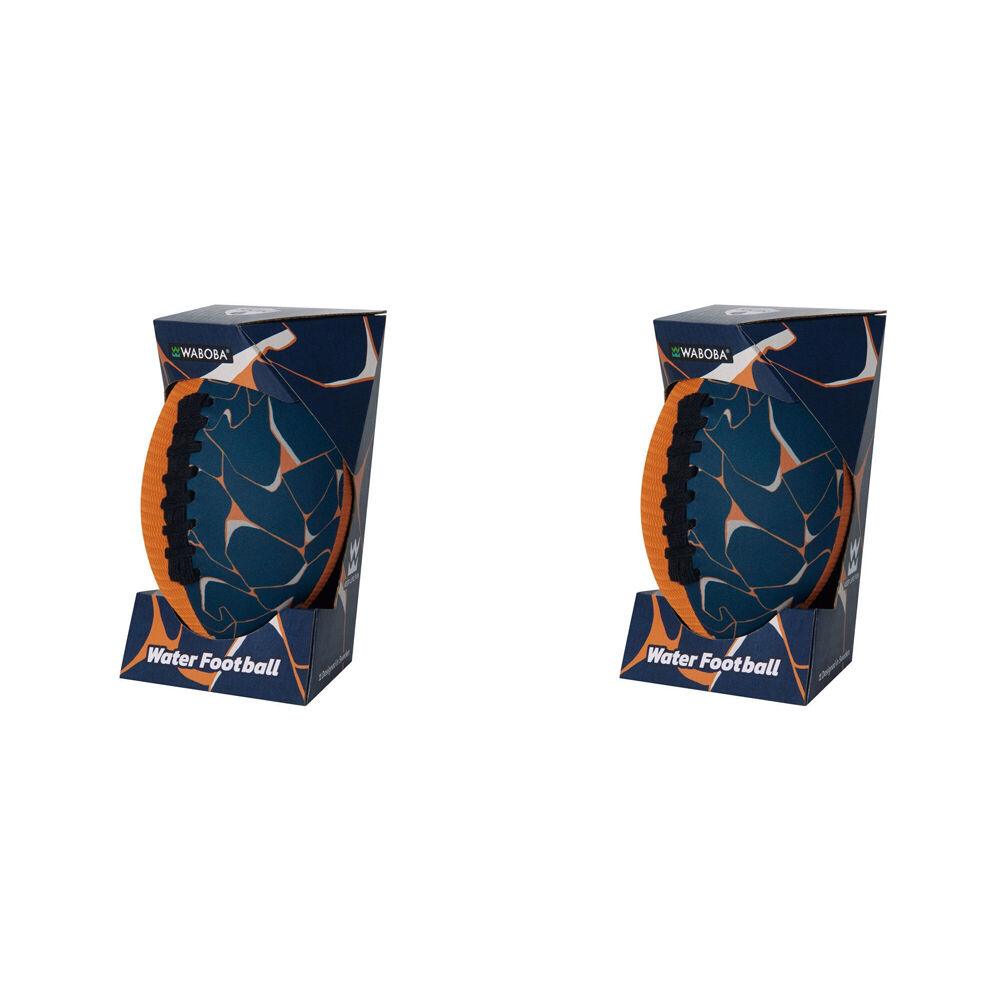 Waboba Sporty Classic Soft Grip Beach Football Kids Outdoor Water Ball 9" (2 Pack)