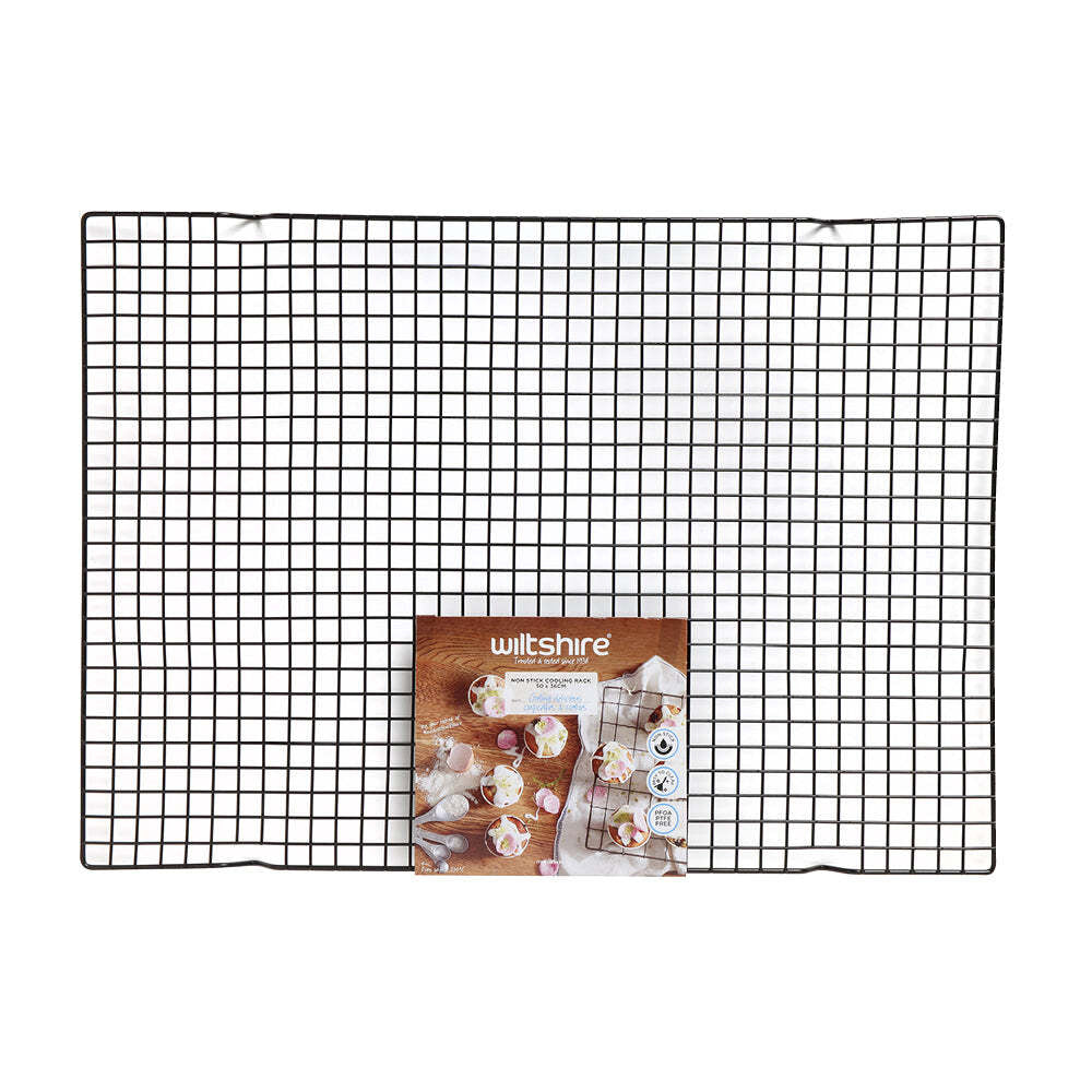 Wiltshire Non-Stick Wired Rectangular Kitchen Baking Cooling Rack Tray 50x36cm — image 2