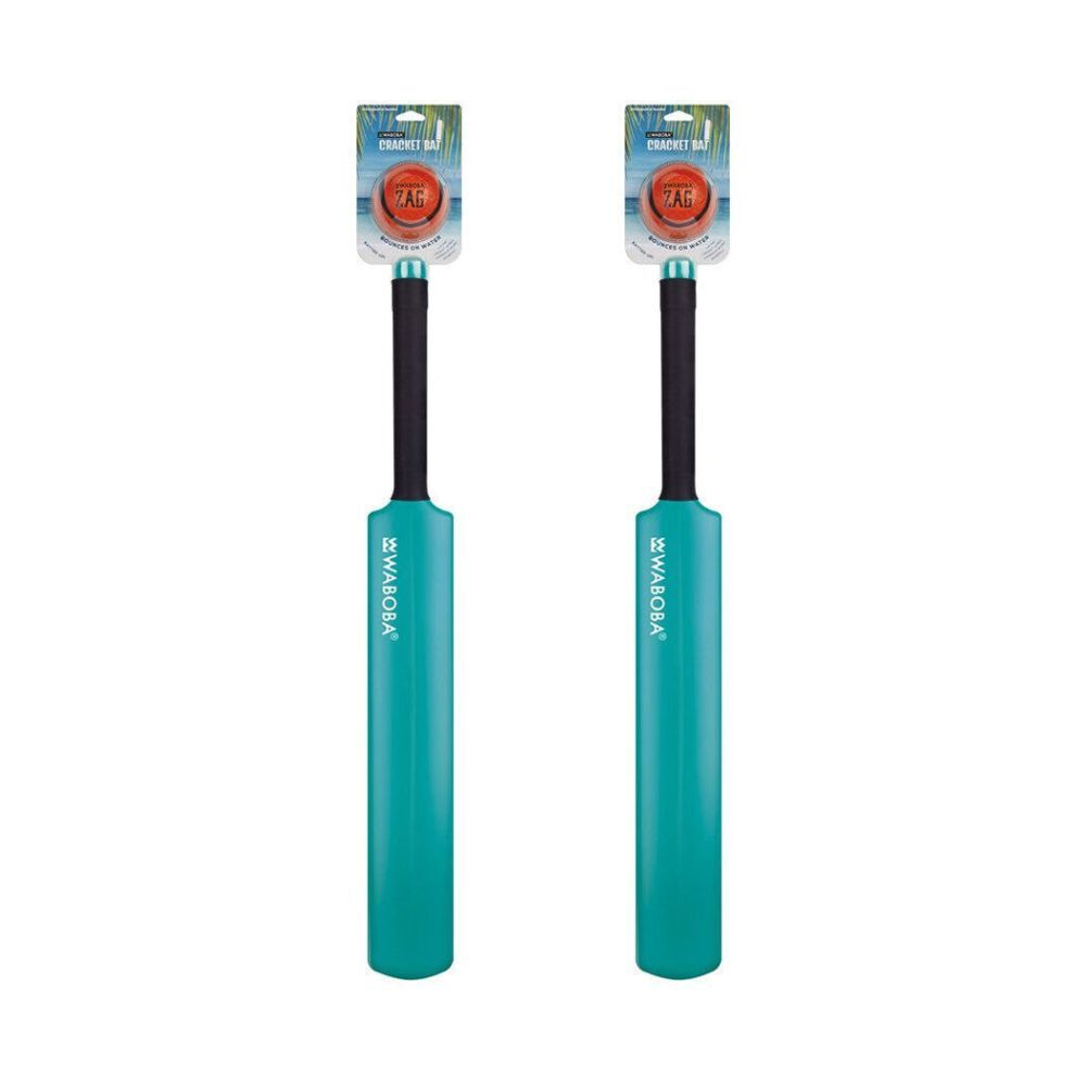 Waboba Water Cracket Durable Cricket Game Set 91cm Outdoor Toy Blue 8y+ (2 Pack)