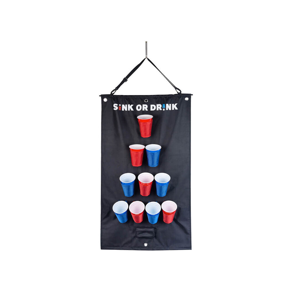 Waboba Sink or Drink Hanging Beer Pong Target w/ Cup Holders Party Fun Game — image 2