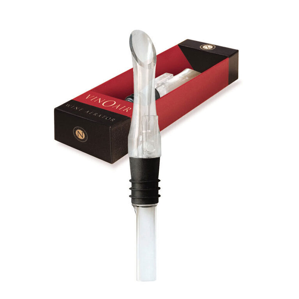 Corkpops VinOair Wine Spirit Sleek Pocket Size Aerator/Non Drip Pourer Barware