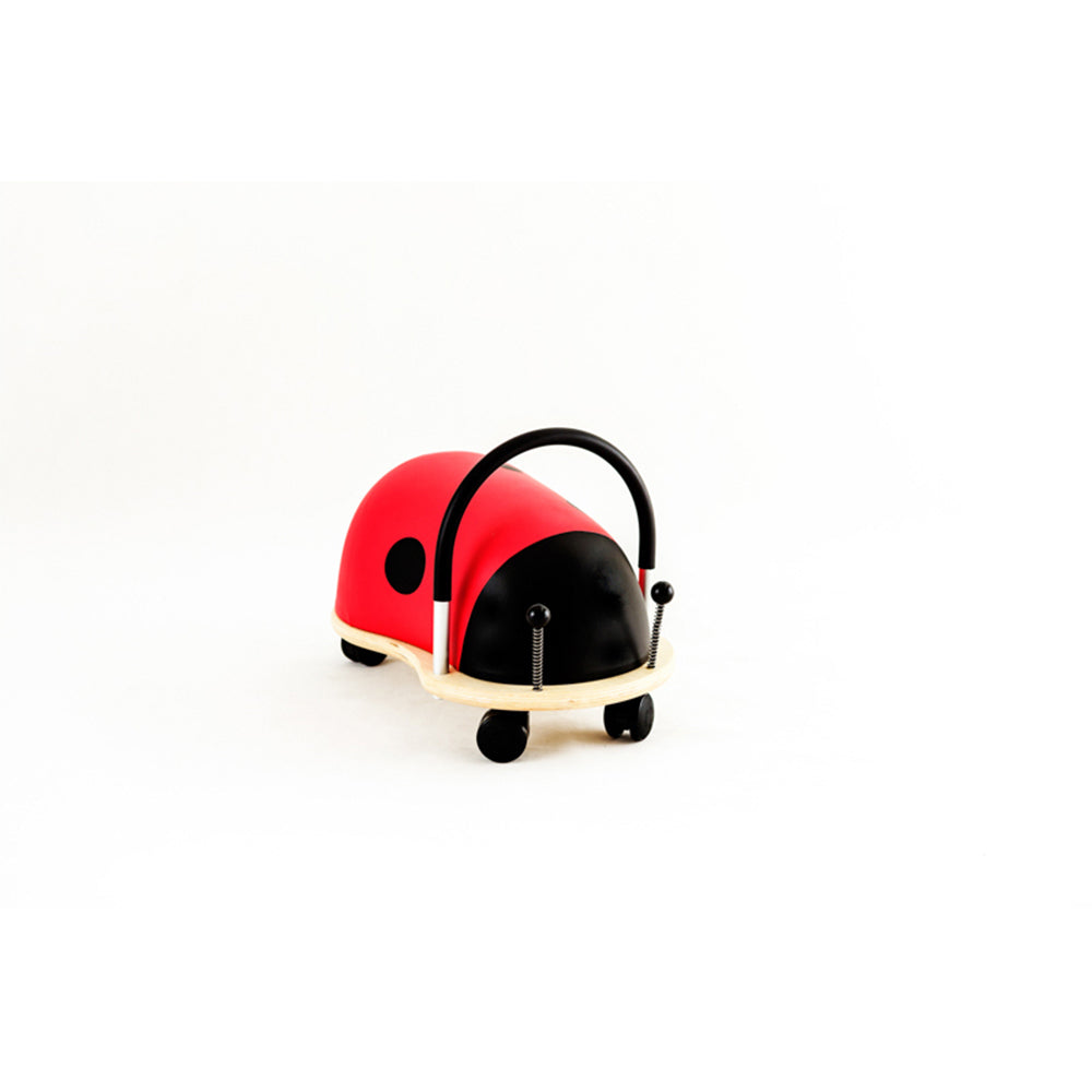 Wheely Bug 38cm Small Ladybug Wooden Ride On Kids/Children Indoor Toy 12m+ Red