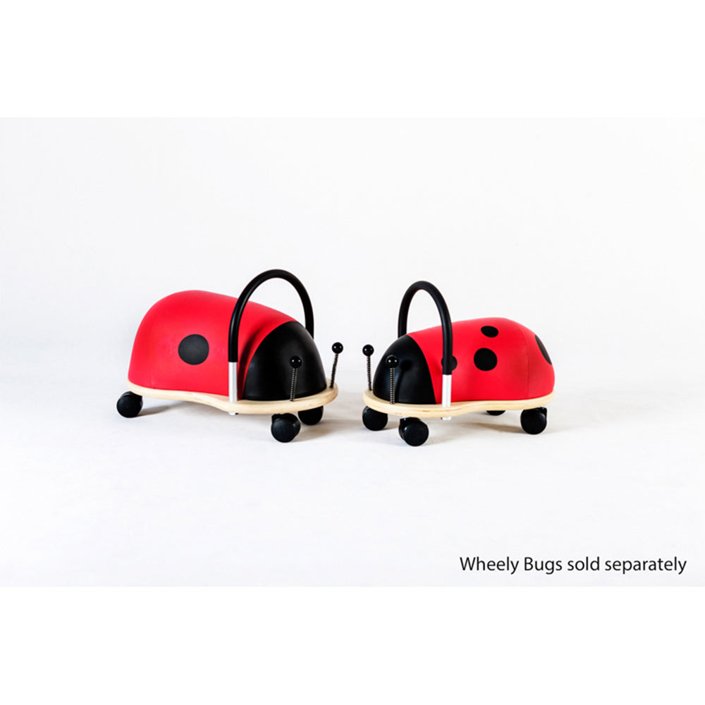 Wheely Bug 38cm Small Ladybug Wooden Ride On Kids/Children Indoor Toy 12m+ Red — image 2