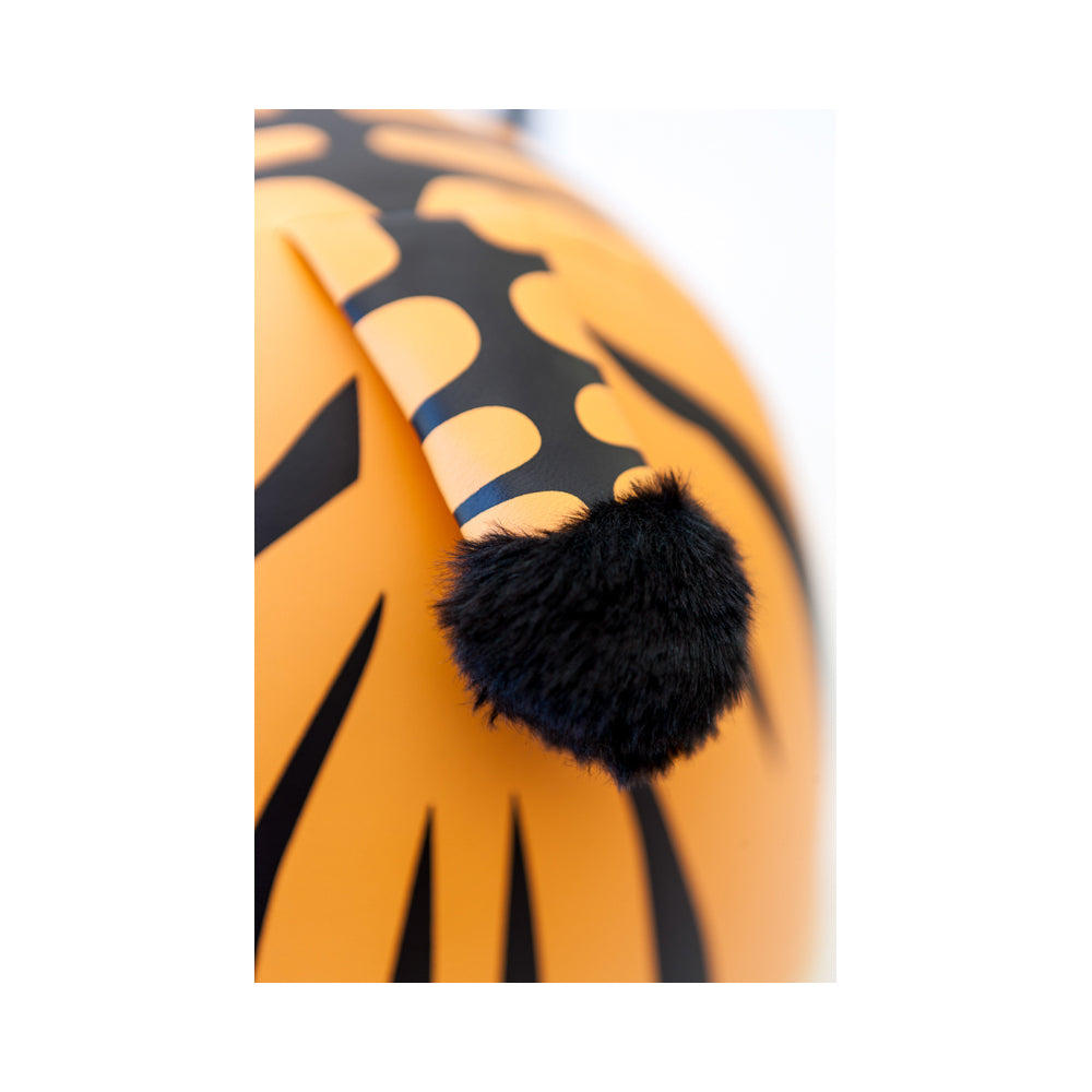 Wheely Bug 38cm Small Tiger Wooden Ride On Kids/Children Indoor Toy 12m+ Yellow