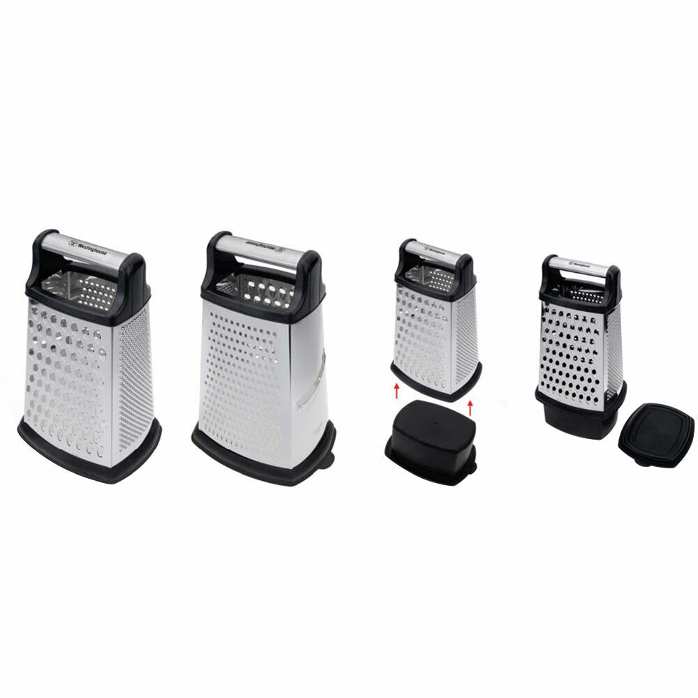 Westinghouse 4 Sided Multi-Grater Food Slicer/Cutter Kitchen Tool w Container (2 Pack) — image 3