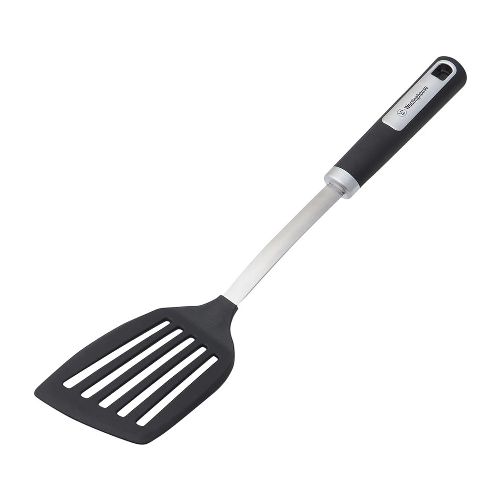 Westinghouse Nylon Slotted Turner Soft Grip Stainless Steel Kitchen Tool/Gadget