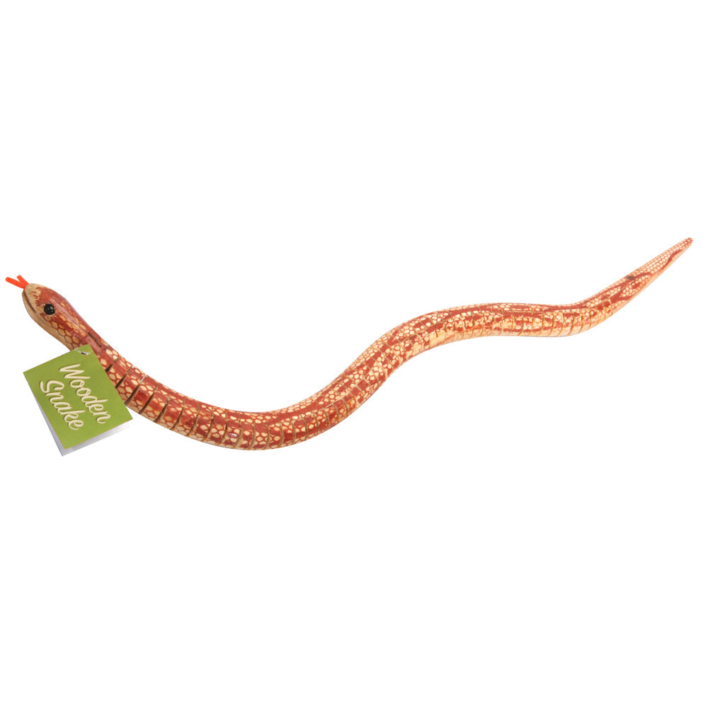 Majigg Wood Snake 50cm Fun Prank Outdoor Animal Toys Kids/Children 3y+ Assorted