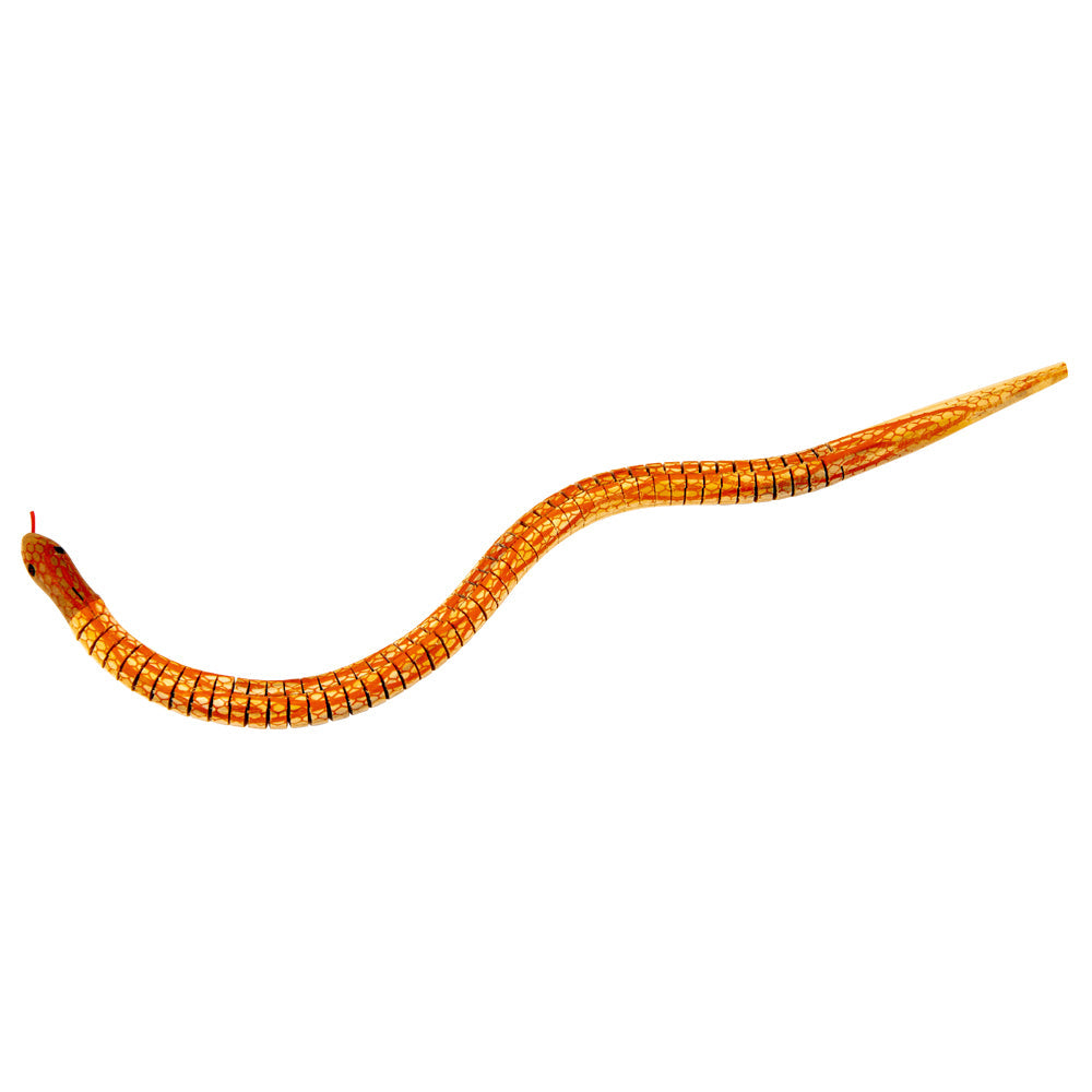 Majigg Wood Snake 50cm Fun Prank Outdoor Animal Toys Kids/Children 3y+ Assorted — image 2