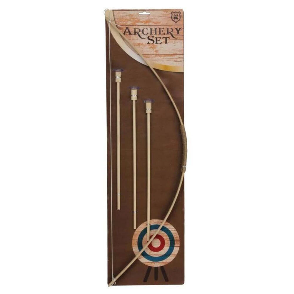 Fumfings Wooden Archery Arrow/Bow Set Kids/Children 5y+ Shoot Outdoor Toy Brown — image 2