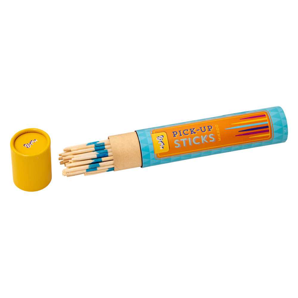Majigg Pick Up Sticks in Tube 21cm Fun Activity Family Game 3y+ Kids Assorted