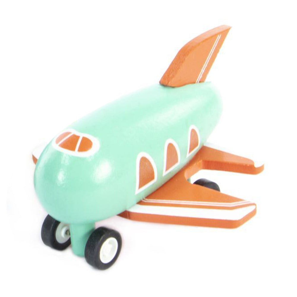 Majigg 10cm Mini Airplanes Kids/Children Fun Interactive Wooden Toy Assorted
