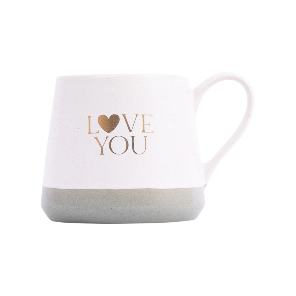 Splosh Wedding Love You 440ml Ceramic Mug Set w/ Handles Drinkware (2 Pieces) — image 3