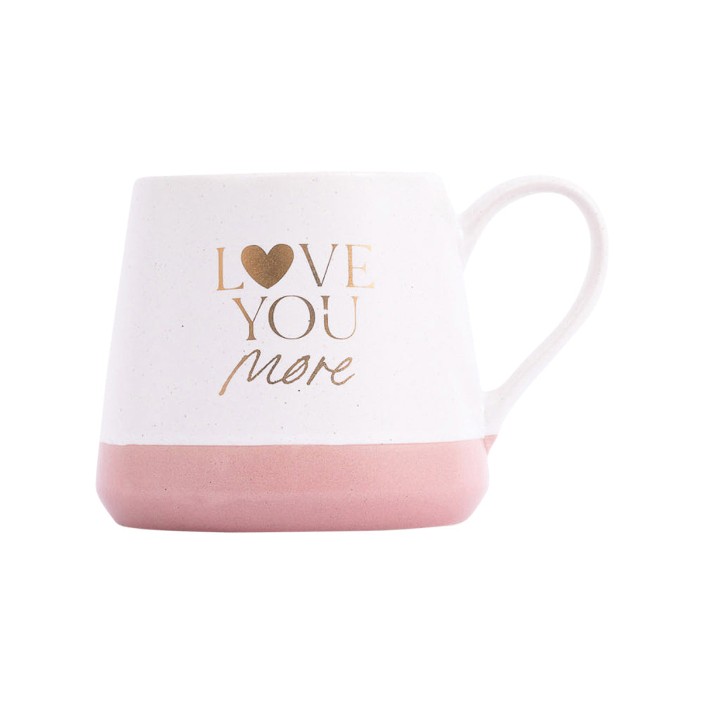 Splosh Wedding Love You 440ml Ceramic Mug Set w/ Handles Drinkware (2 Pieces) — image 6