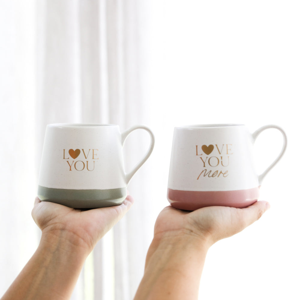 Splosh 2pc Splosh Wedding Love You Ceramic Mug Set 440ml (2 Pack) — image 3