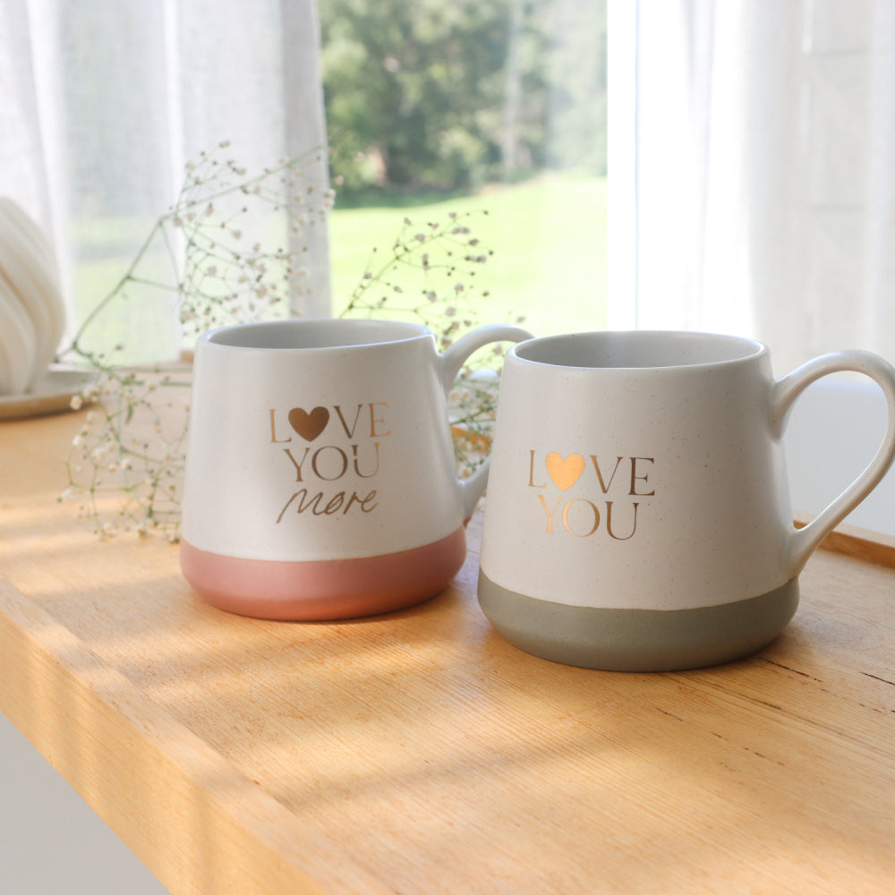 Splosh 2pc Splosh Wedding Love You Ceramic Mug Set 440ml (2 Pack) — image 9