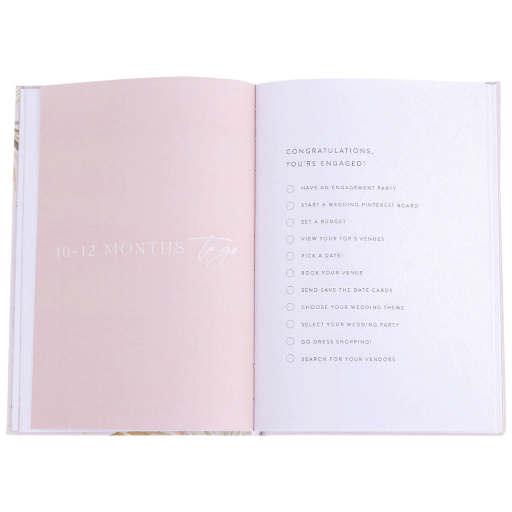 Splosh Floral Wedding Planner Organiser Diary Book 15x21cm (2 Pack) — image 8