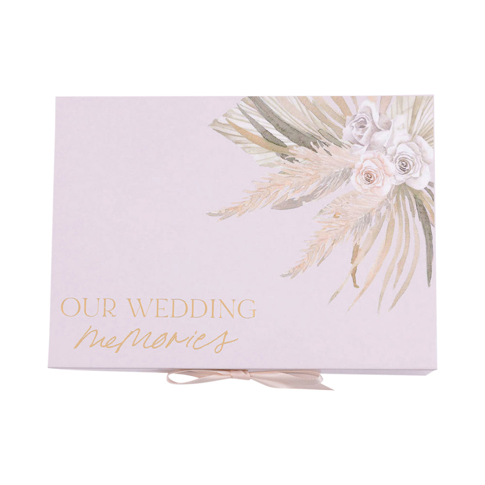 Splosh Floral Our Wedding Memories Keepsake Box 25x18cm (2 Pack) — image 2