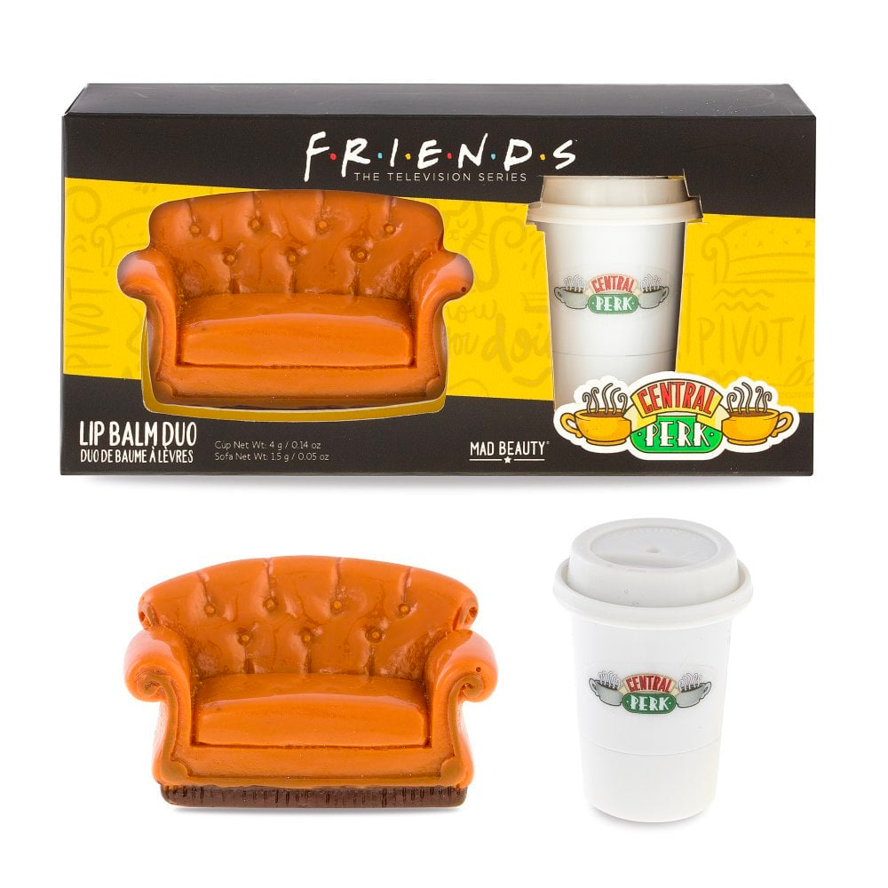 Mad Beauty Warner TV Friends Sofa & Cup Lip Balm Hydration Care Moisture (2 Pieces) — image 2