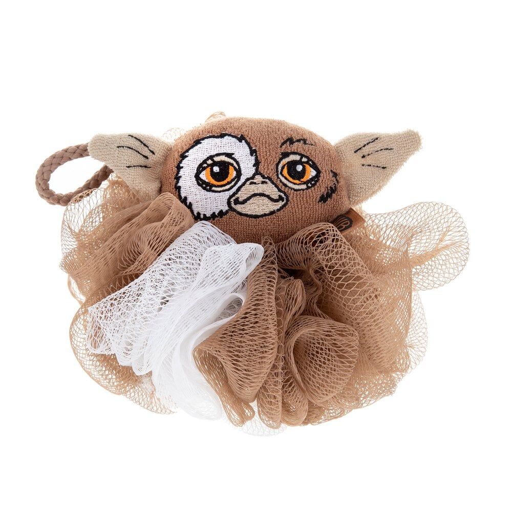 Warner Bros Gremlins Mogwai Gizmo Shower Loofah Body Cleansing Puff Brown (2 Pack) — image 3