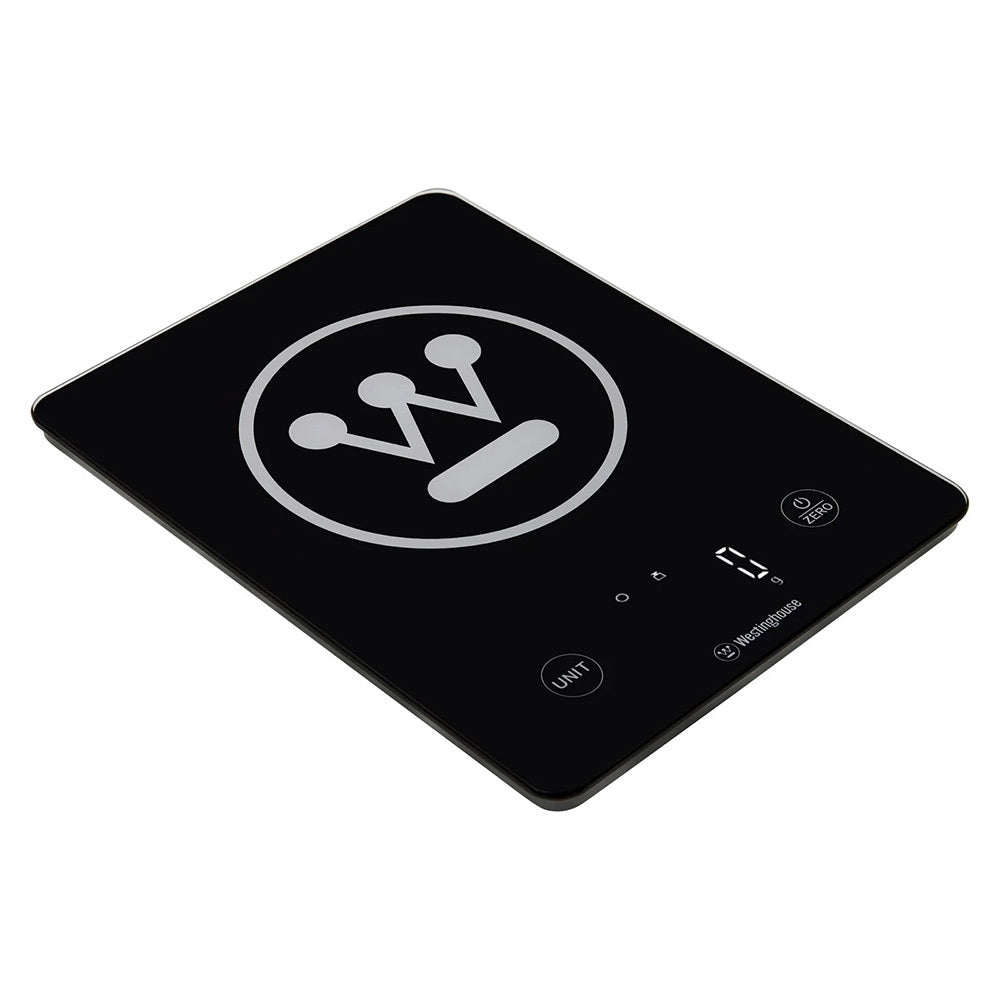 Westinghouse LED Display Touch Electronic Kitchen Scale 10KG Black Slimline — image 2