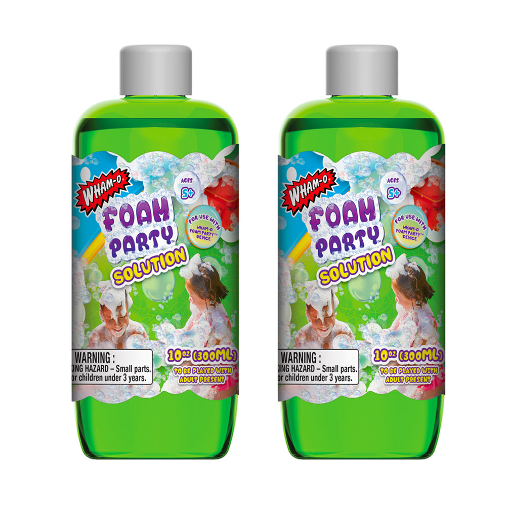 Wham O Foam Party Liquid Refill 300ml Solution For Foam Factory Toy Kids Toys (2 Pack)