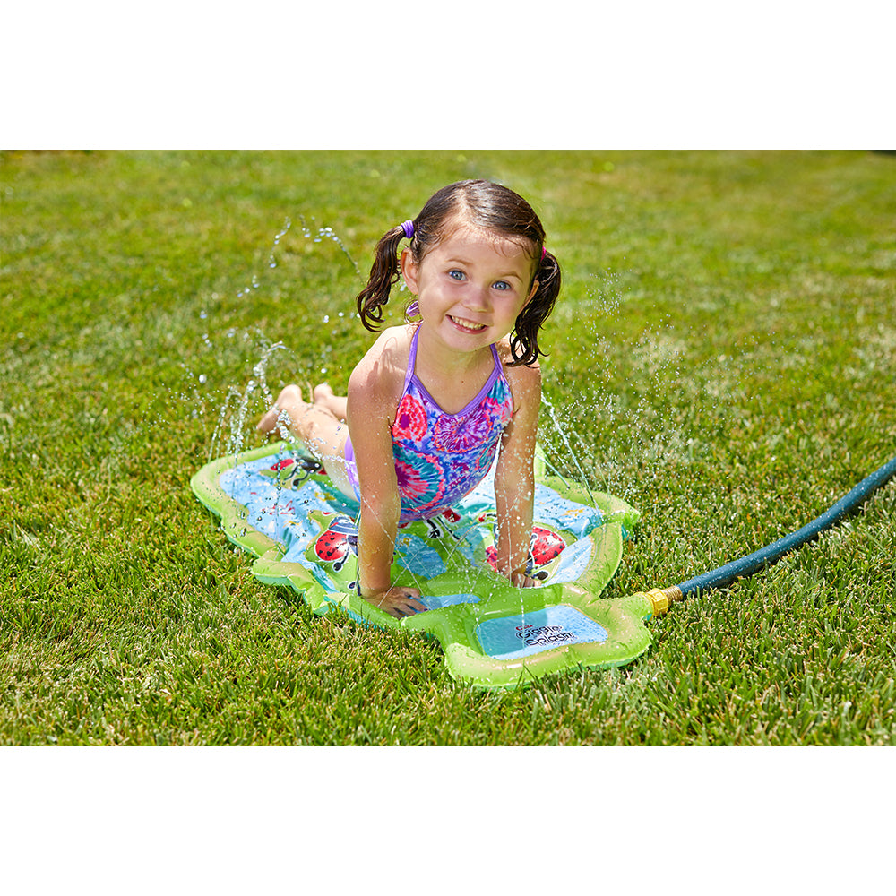 Whamo Giggle 'N Splash Inflatable Lady Bug Splash Mat Sprinkler 23cm Toy 3y+