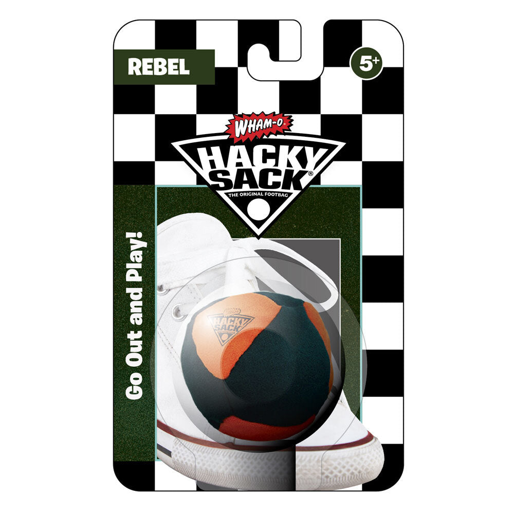 Wham O Wham-O 8-Panel Hand-Stitched 6cm Rebel Hacky Sack Footbag Kids Outdoor Toy 5y+