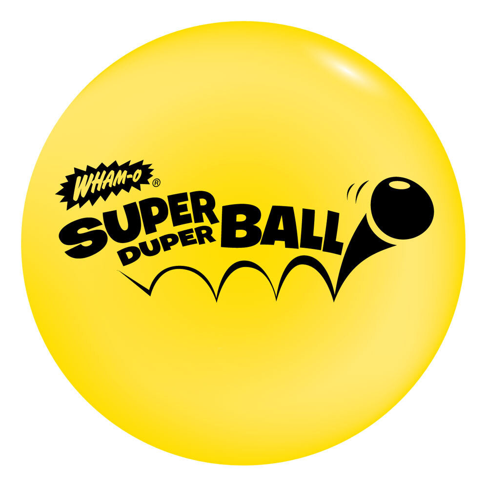 Wham O Wham-O 10cm High Bounce Super Duper Ball Kids Outdoor/Backyard Toy 5y+ Assorted — image 2