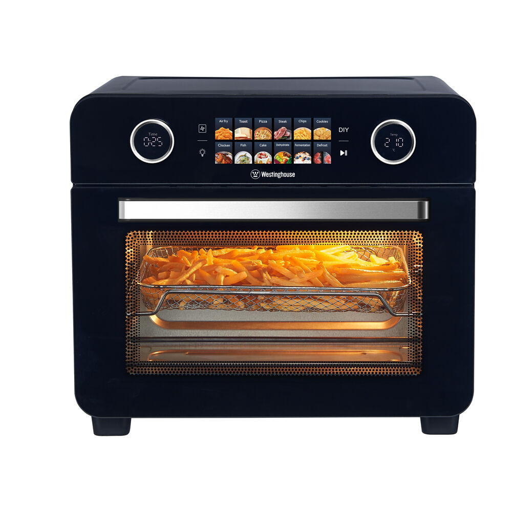 Westinghouse 2200W 25L Digital Air Fryer Benchtop OvenBlack