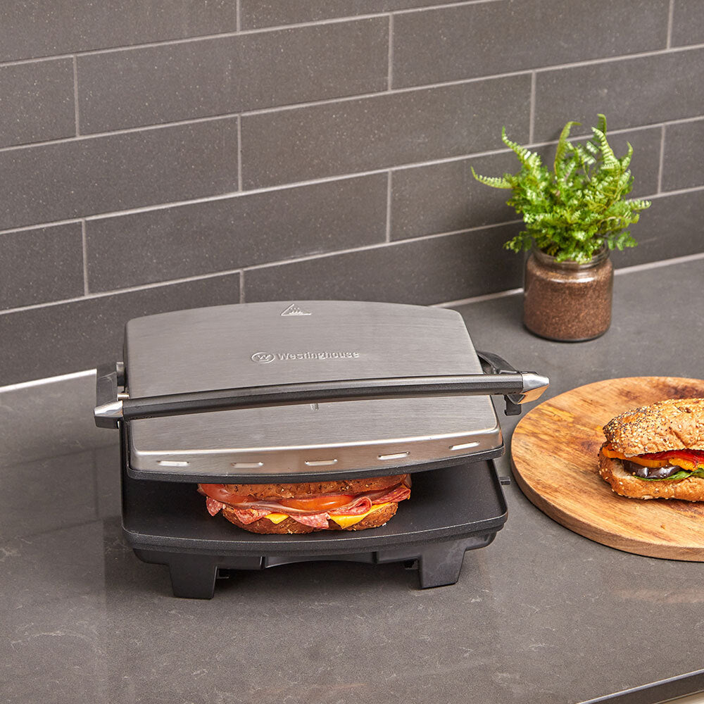 Westinghouse 2000W 4 Slice Electric Grill/Toaster Panini/Sandwich Press Maker — image 8