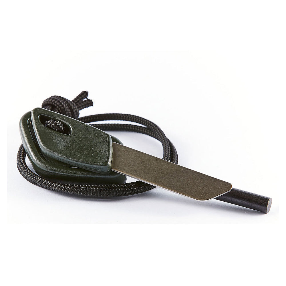 Wildo 9cm Fire Flash Starter Camping Survival Firestarter Camp Stick Olive Small — image 2