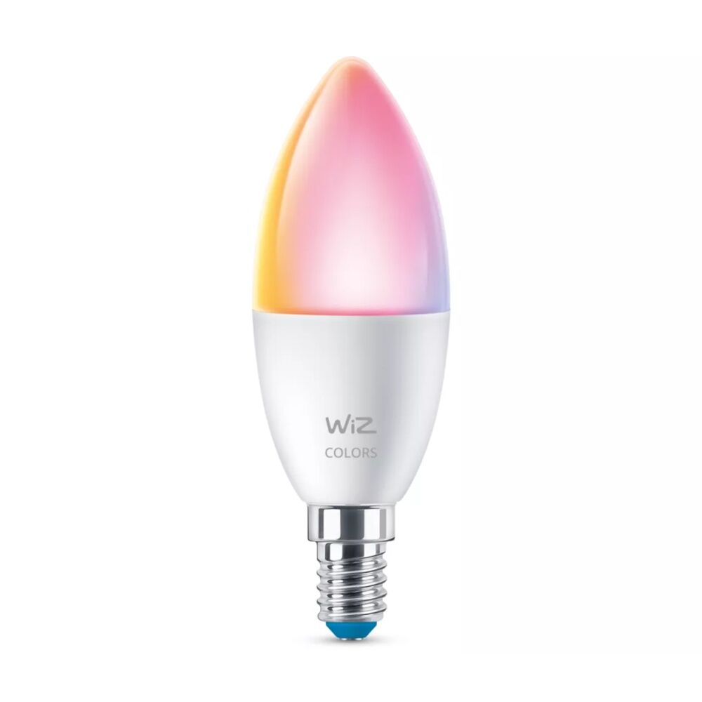 Wiz Connected E14 Color & Tunable White Candle Gen2 LED Smart Lightbulb