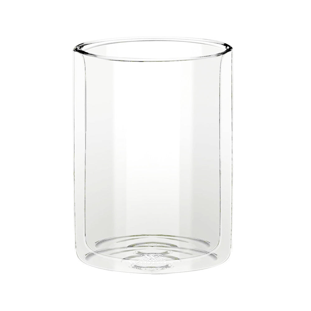 Wilmax England Thermo 250ml Straight Water Glass Cup Double Wall Drinkware Clear