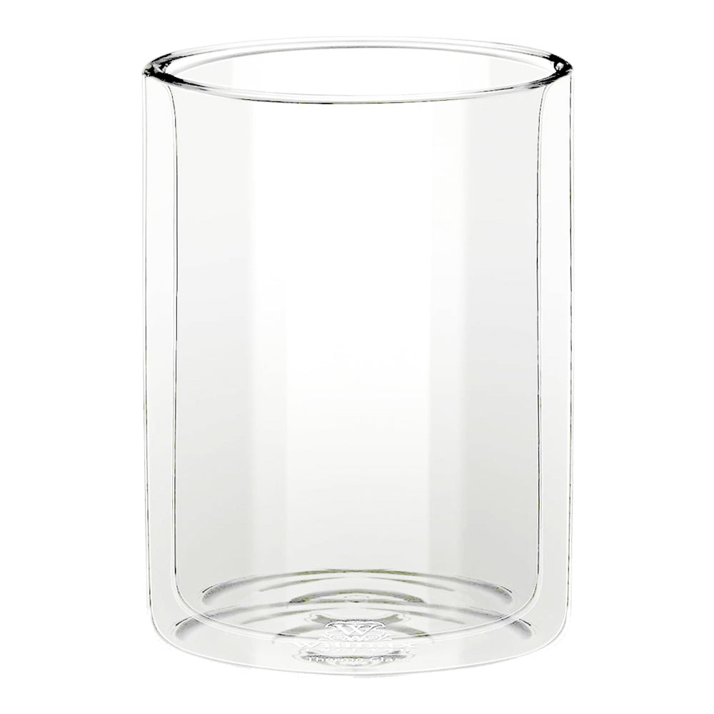 Wilmax England Thermo 400ml Straight Water Glass Cup Double Wall Drinkware Clear