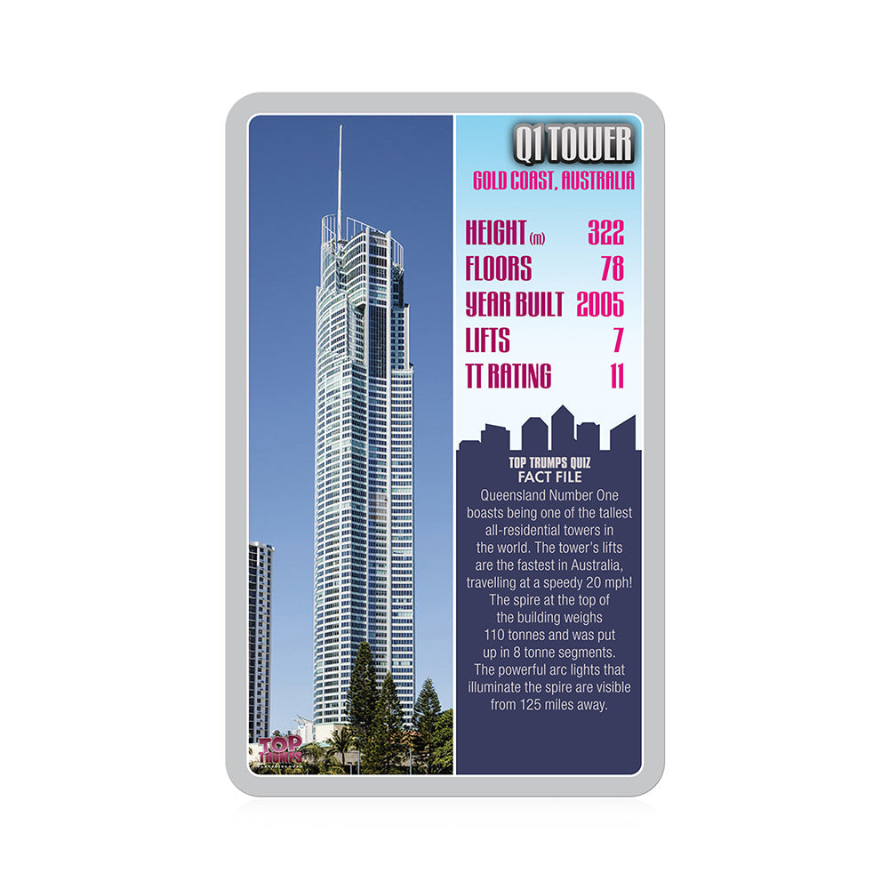 Top Trumps Skyscrapers Kids/Adult Interactive Playing Card Game/Collection 5+ — image 4