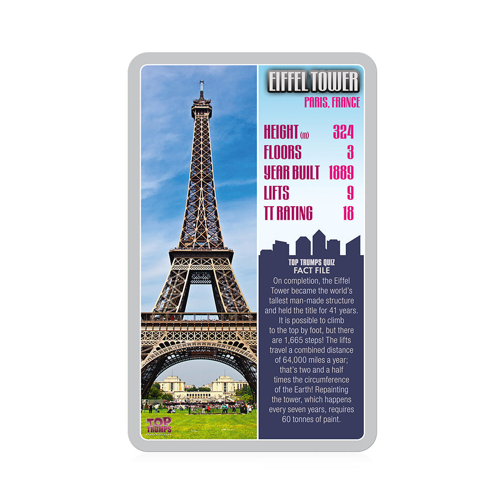 Top Trumps Skyscrapers Kids/Adult Interactive Playing Card Game/Collection 5+ — image 3