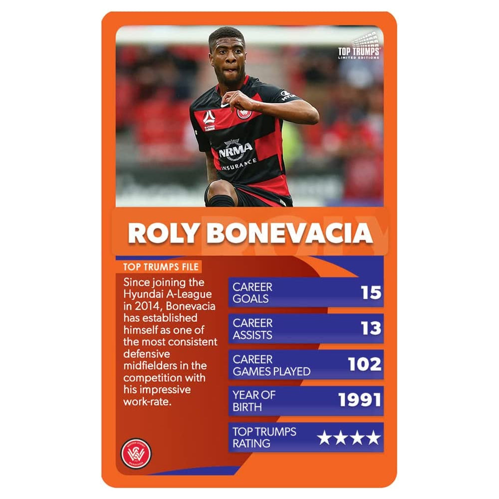 Top Trumps Hyundai A-League Limited Edition Playing Card Game/Collection 5+ — image 2