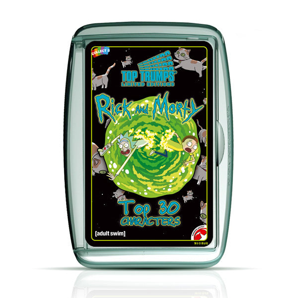 Top Trumps Rick & Morty Cards Character TV Show Game Family/Kids Play Toy