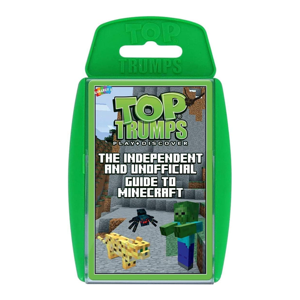 Top Trumps The Independent & Unofficial Guide to Minecraft Playing Card Game 5+