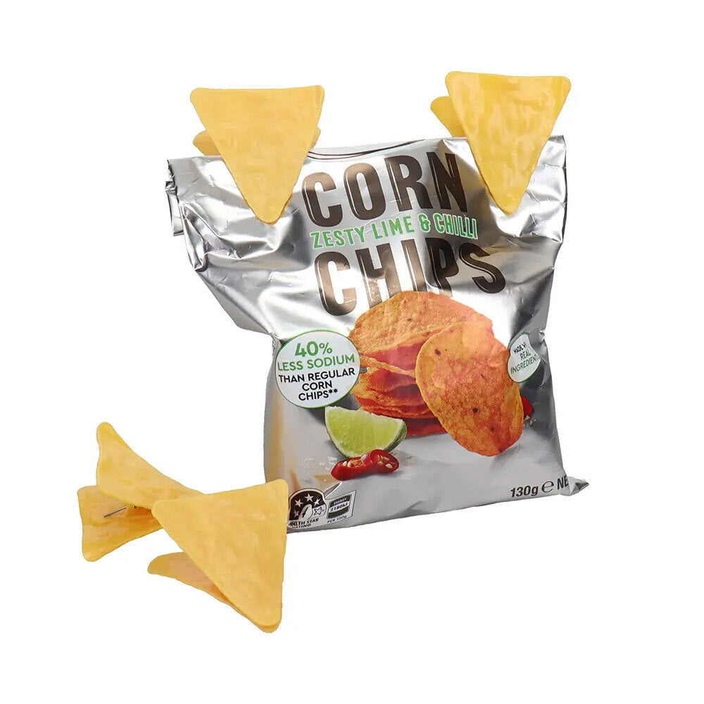 White Magic Cute Novelty Bag Seal Kitchen Storage Clips - Corn Chips (12 Pieces) — image 4