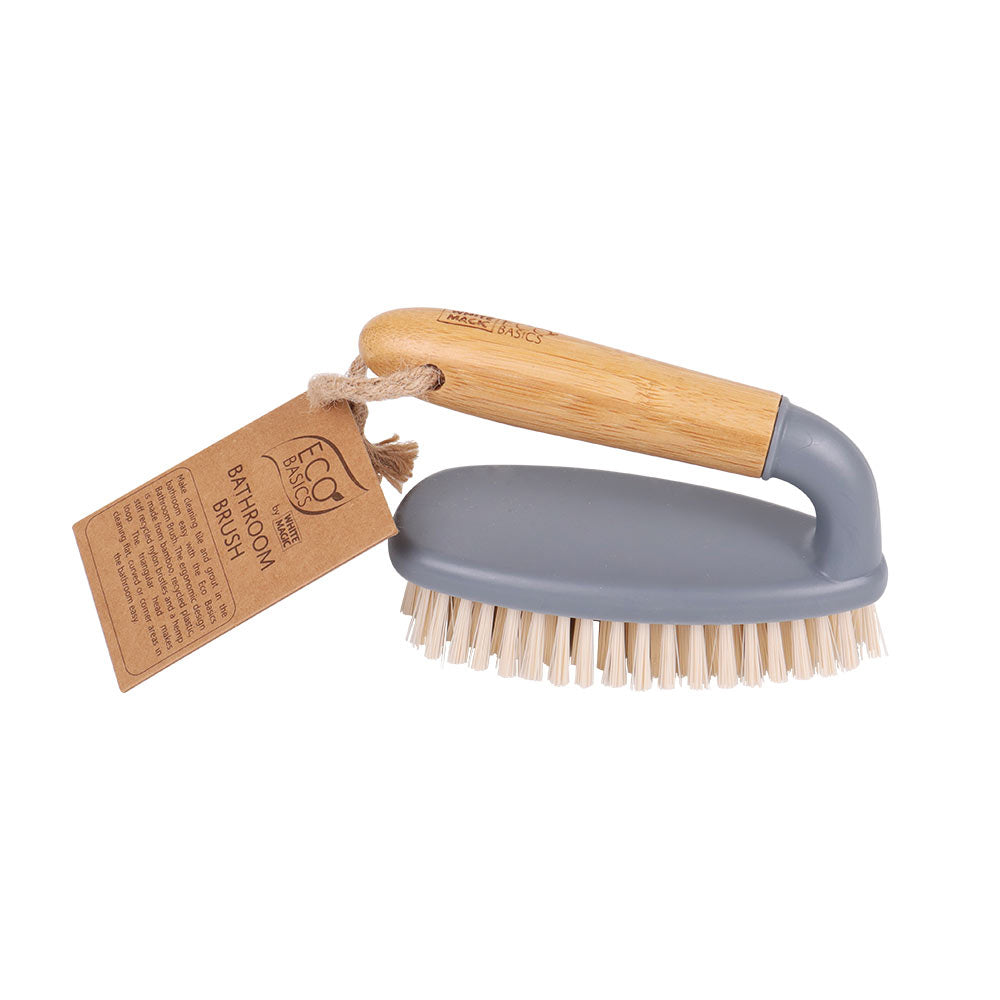 White Magic Eco Basics Bamboo Bathroom/Shower Brush/Scrub Sink/Tile Cleaner (2 Pack) — image 4