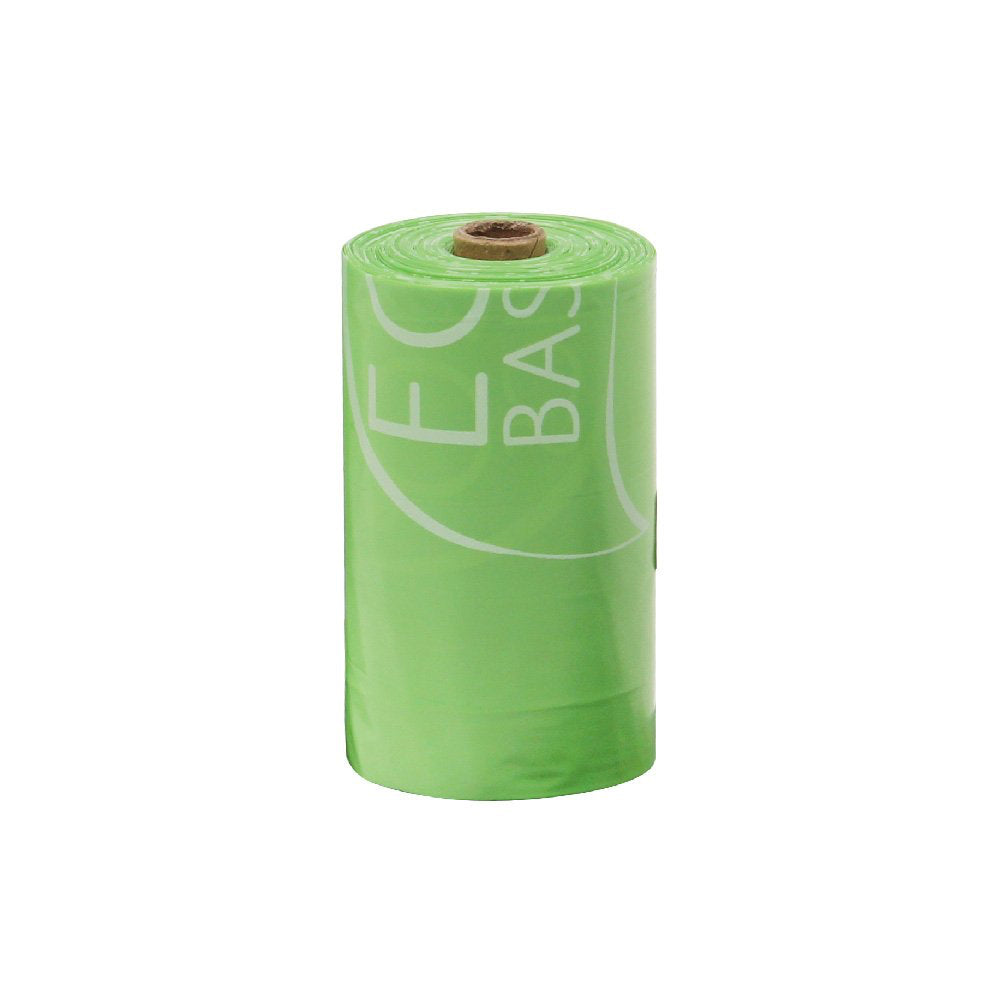 White Magic 6x15pc White Magic Eco Basics 22 x 33cm Biodegradable Walk Doggy Waste Bag/Roll — image 3