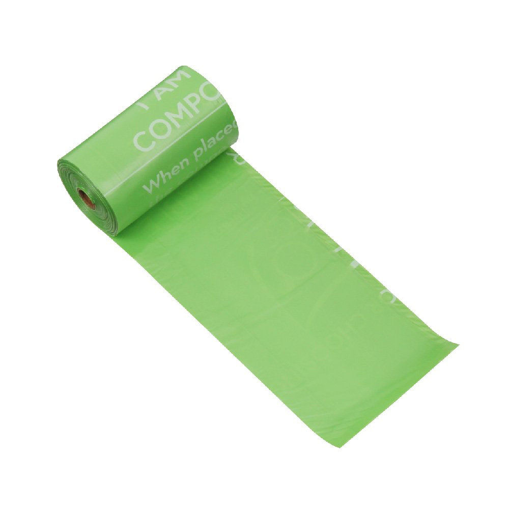 White Magic 6x15pc White Magic Eco Basics 22 x 33cm Biodegradable Walk Doggy Waste Bag/Roll — image 4