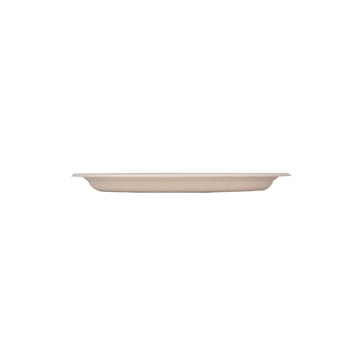 Eco Basics Eco Basic 17cm Biodegradable Sugarcane Food Dining Round Plate Picnic/Party (10 Pieces) — image 3