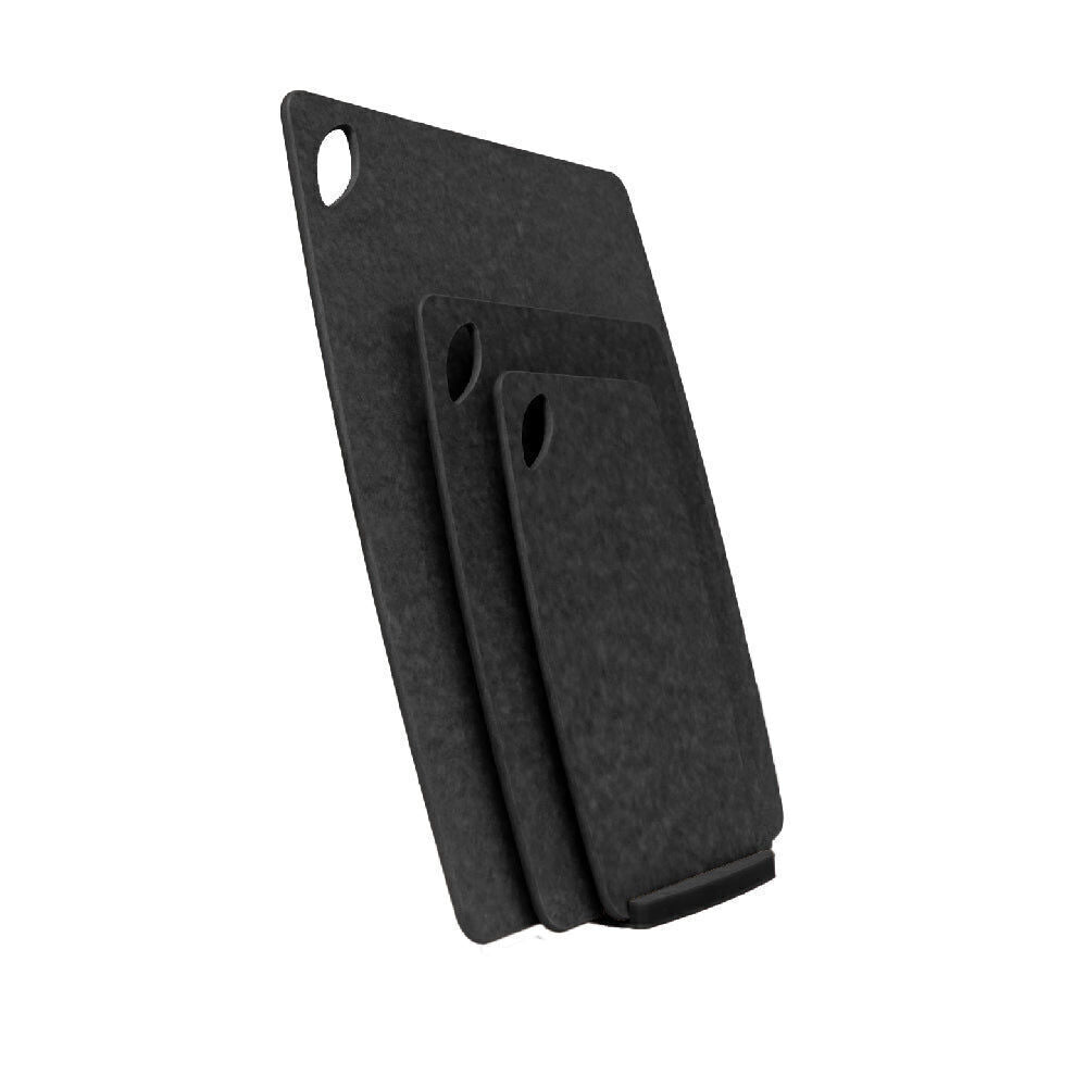 Eco Basics 3-Slot Wooden Cutting Board Holder Dishwasher Safe 12.55cm Black (3 Pack) — image 3
