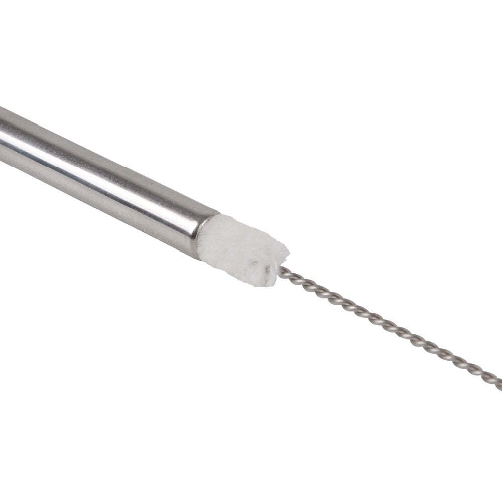 Eco Basics 23cm Stainless Steel Drink/Beverage Travel Straw/Cleaner Reusable (2 Pack) — image 5