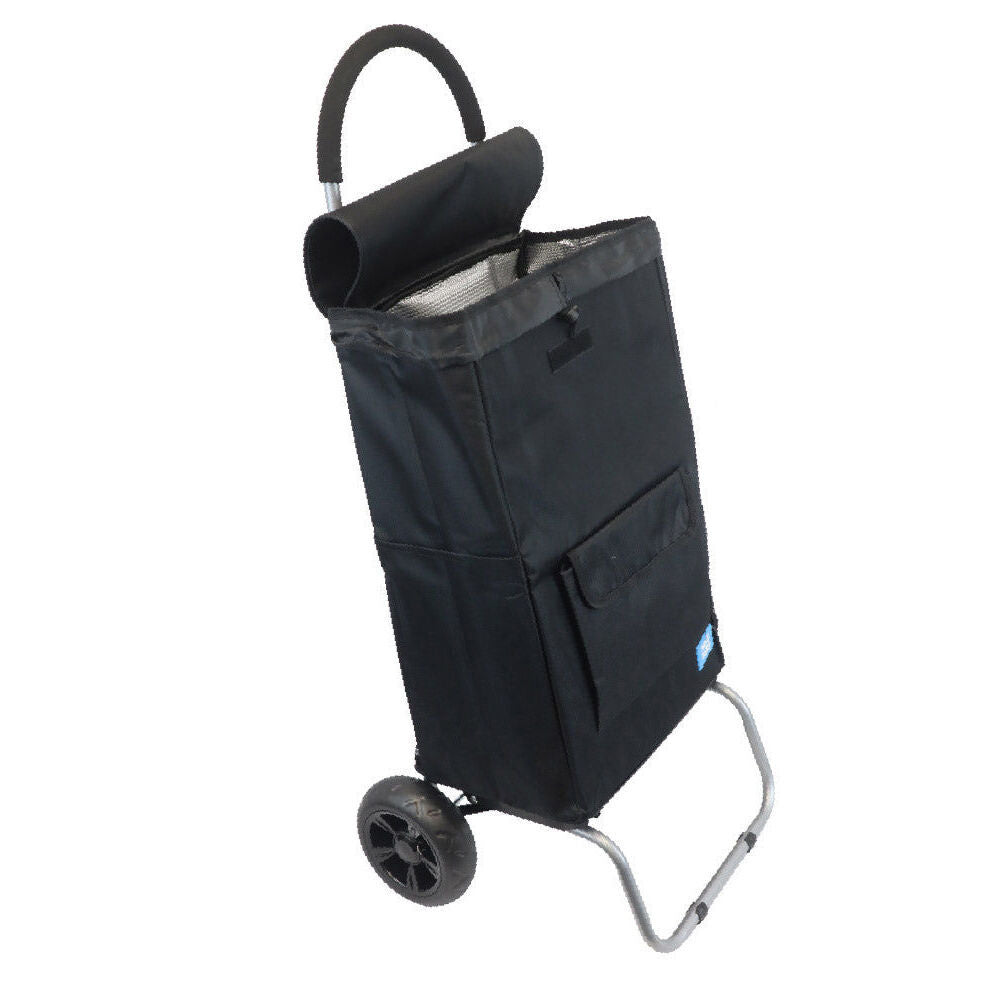 White Magic Black Handy Shopping Trolley 40L w/ Original Insulated Cooler Bag